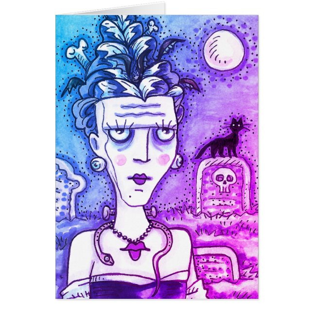 SCHÖNE KREEPTION FRANKENELLA MONSTER, GRAVES Leere (Vorne)