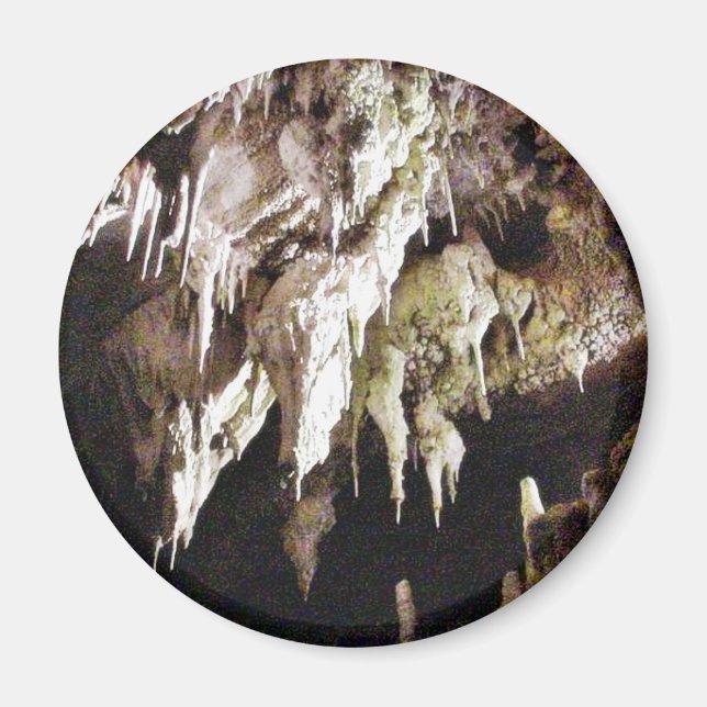 Schöne Kristallhöhle Magnet (Vorne)