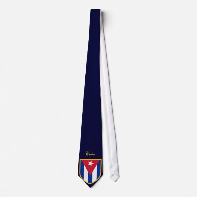 Schöne Kuba-Flagge Krawatte (Vorderseite)