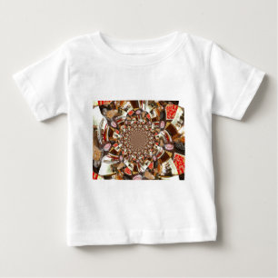 Schöne Kuchen und Desserts Baby T-shirt