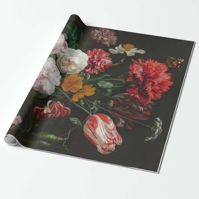 Schöne Kunst BlumenDecoupage Plakat Geschenkpapier (Ungerollt)