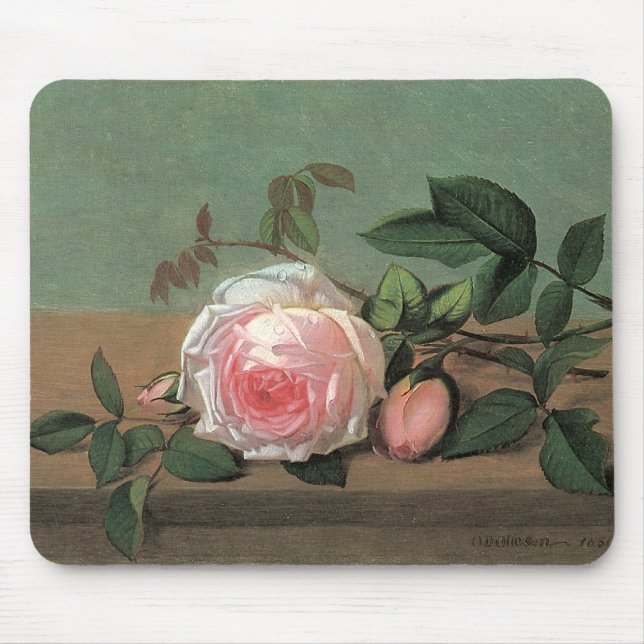 Schöne Kunst BlumenMousepad Mousepad (Vorne)