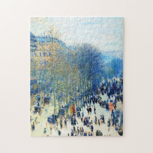 Schöne Kunst Boulevard-DES Capucines Claude Monet (Vertikal)