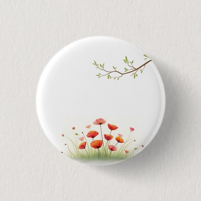 schöne Kunst  Button (Vorderseite)
