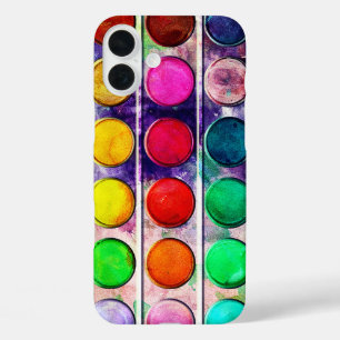 Schöne Kunst lustige farbige Farbbox iPhone 16 Plus Hülle