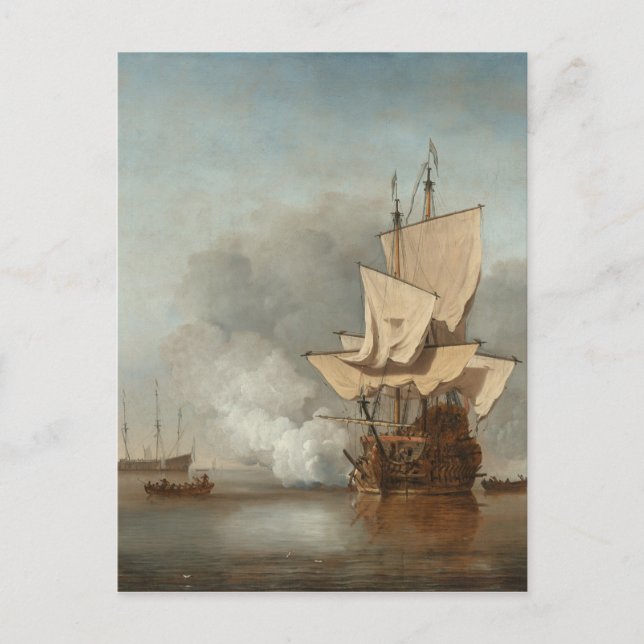 Schöne Kunst-Seebänder Postkarte (Vorderseite)