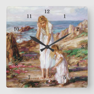 Schöne Kunst-Uhr Quadratische Wanduhr