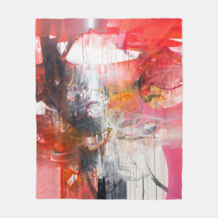Schöne Kunst zeitgenössisches Werk - Malerei, fein Fleecedecke