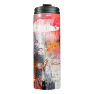 Schöne Kunst zeitgenössisches Werk - Malerei, fein Thermosbecher