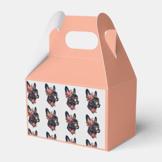 Schöne künstlerische Frenchie Geschenkschachtel