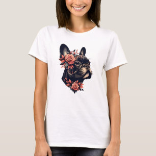 Schöne künstlerische Frenchie T-Shirt