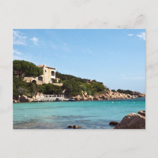schöne Küste Sardiniens 1 Postkarte