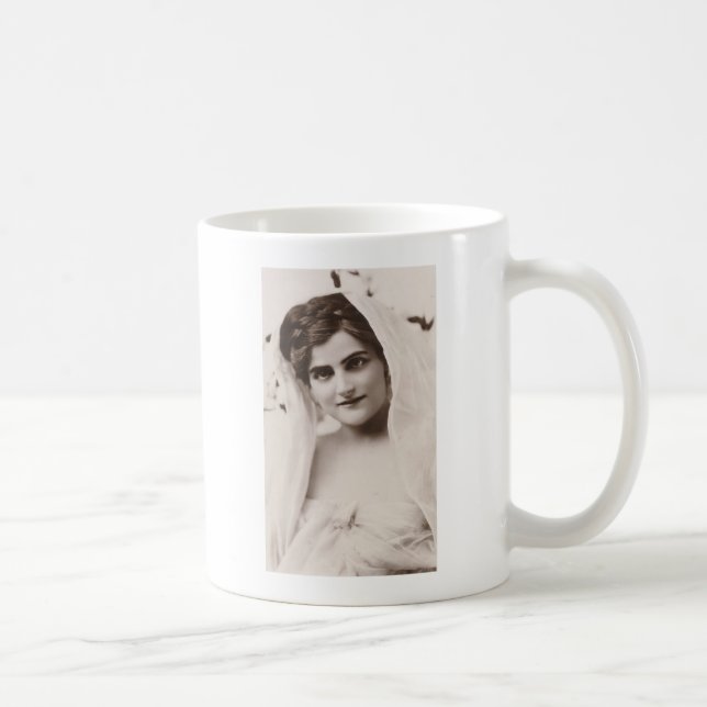 Schöne Lady Kaffeetasse (Rechts)