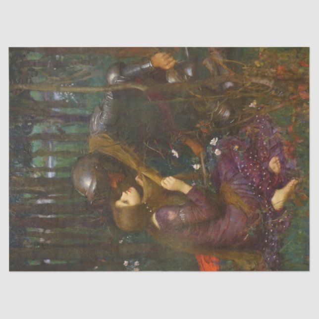 Schöne Lady ohne Mitleid Seidenpapier (Vorderseite)