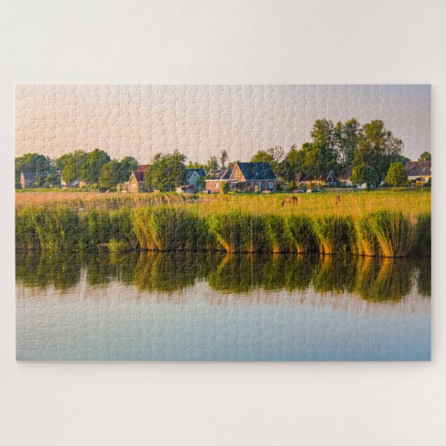 Schöne Landschaft der Niederlande (Horizontal)