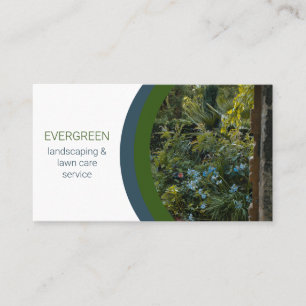 Schöne Landschaft Foto Business Card Visitenkarte