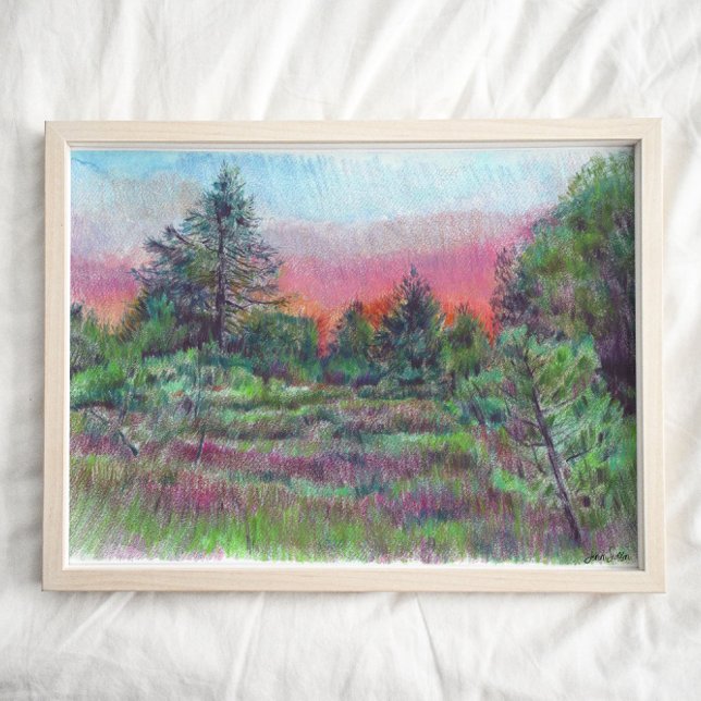 Schöne Landschaft Kunst, Dichtung und Musik Poster (Von Creator hochgeladen)