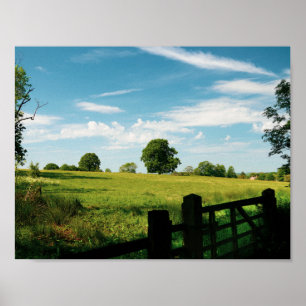 Schöne Landschaft Poster