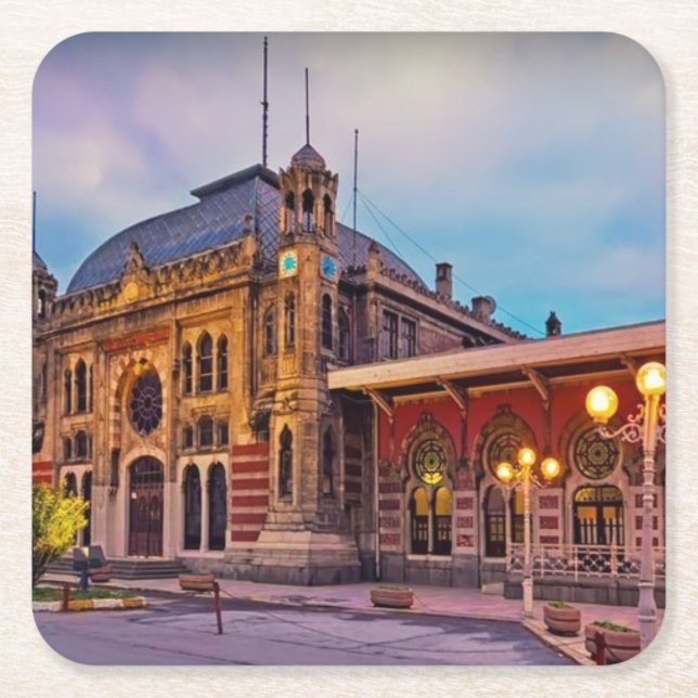 Schöne Landschaft Untersetzer Set (Vorderseite)