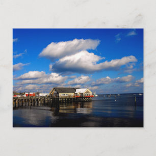 Schöne landschaftliche Maine-Harbour-Postkarte Postkarte