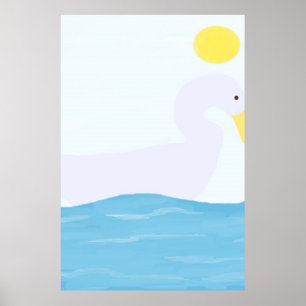 schöne Landschaftsmalerei Poster