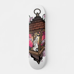 Schöne Laterne Skateboard