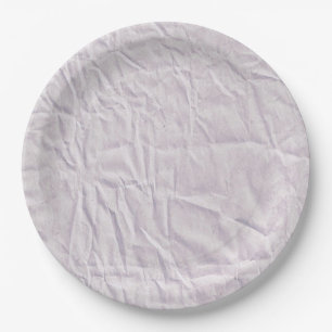 Schöne lavender paper Teller mit geflochtenem Desi