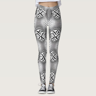 Schöne Leggings der Abstrakten Kunst