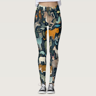 Schöne Leggings der Abstrakten Kunst