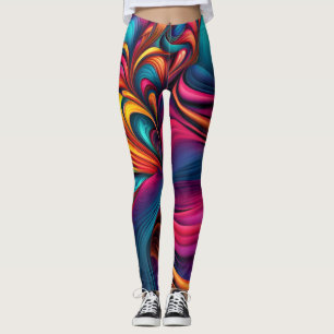 Schöne Leggings der Abstrakten Kunst