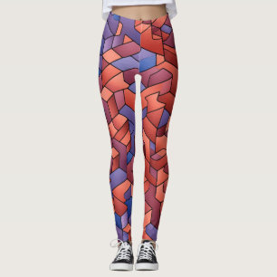 Schöne Leggings der Abstrakten Kunst