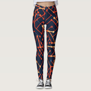 Schöne Leggings der Abstrakten Kunst