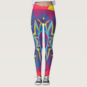 Schöne Leggings der Abstrakten Kunst