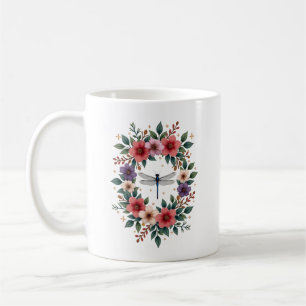 Schöne Libellen-Aquarell-Kunst Insektenliebhaber E Kaffeetasse