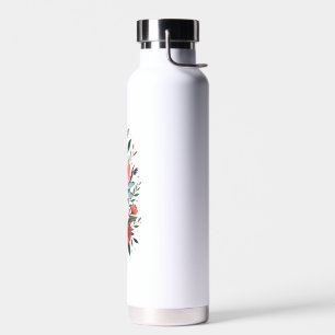 Schöne Libellen-Wasserfarben-Kunst Insektenliebhab Trinkflasche