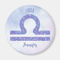 Schöne Libra Astrologie Signieren Personalisiert L