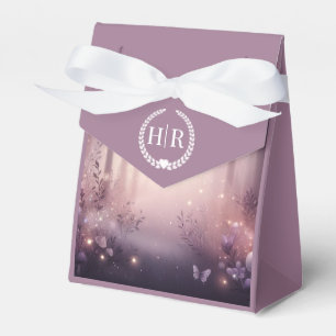 Schöne Lichter in Woodland glühende Hochzeit Geschenkschachtel