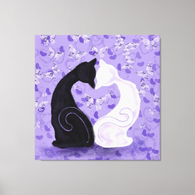 Schöne Liebe Canvas Print Leinwanddruck (Vorderseite)