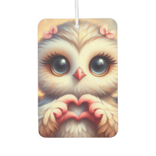 Schöne Liebe Herz Owl Autolufterfrischer