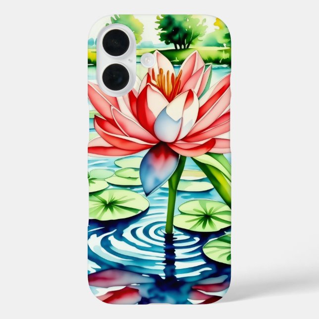 Schöne Liege Blume Handy Case (Rückseite)