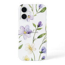 Schöne lila gelbe Blumen