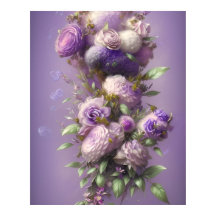 Schöne Lila lila rosa Blume