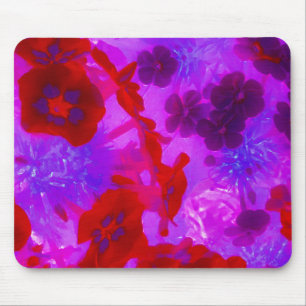 Schöne lila und rote Garten-Phlox-Blumen Mousepad