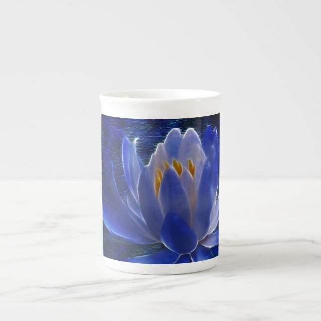 Schöne Lotus-Blume Prozellantasse (Vorderseite)