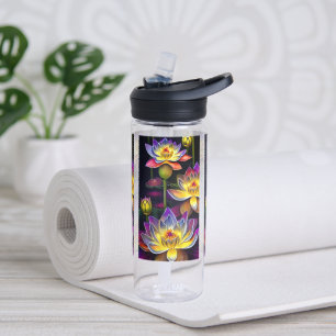 Schöne Lotus-Blume Trinkflasche