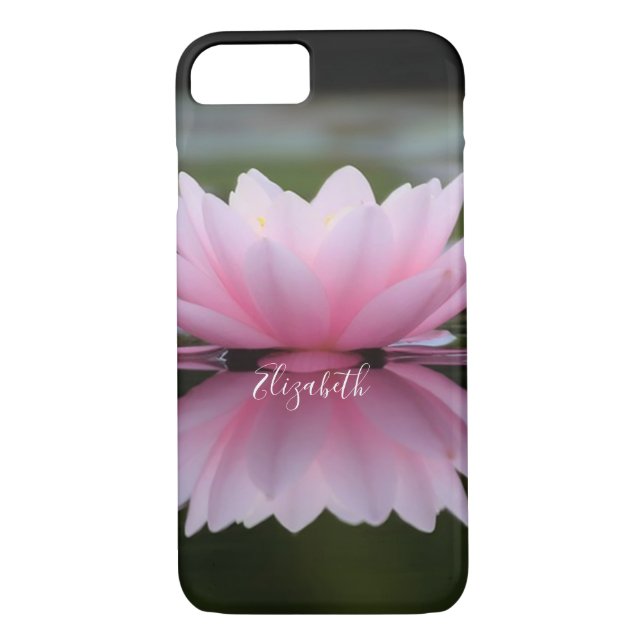 Schöne Lotus-Blume, Zen-Personalisiert Case-Mate iPhone Hülle (Rückseite)