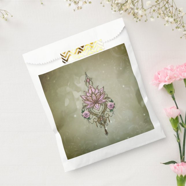 Schöne Lotusblüte Geschenktütchen (Versiegelt)