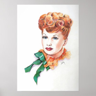 Schöne Lucille Ball Lucy Poster