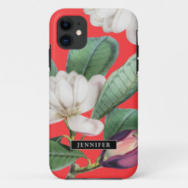 Schöne Magnolienblüten Botanisch mit Namen Case-Mate iPhone Hülle