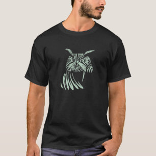 Schöne majestätische Owl-Illustration T-Shirt